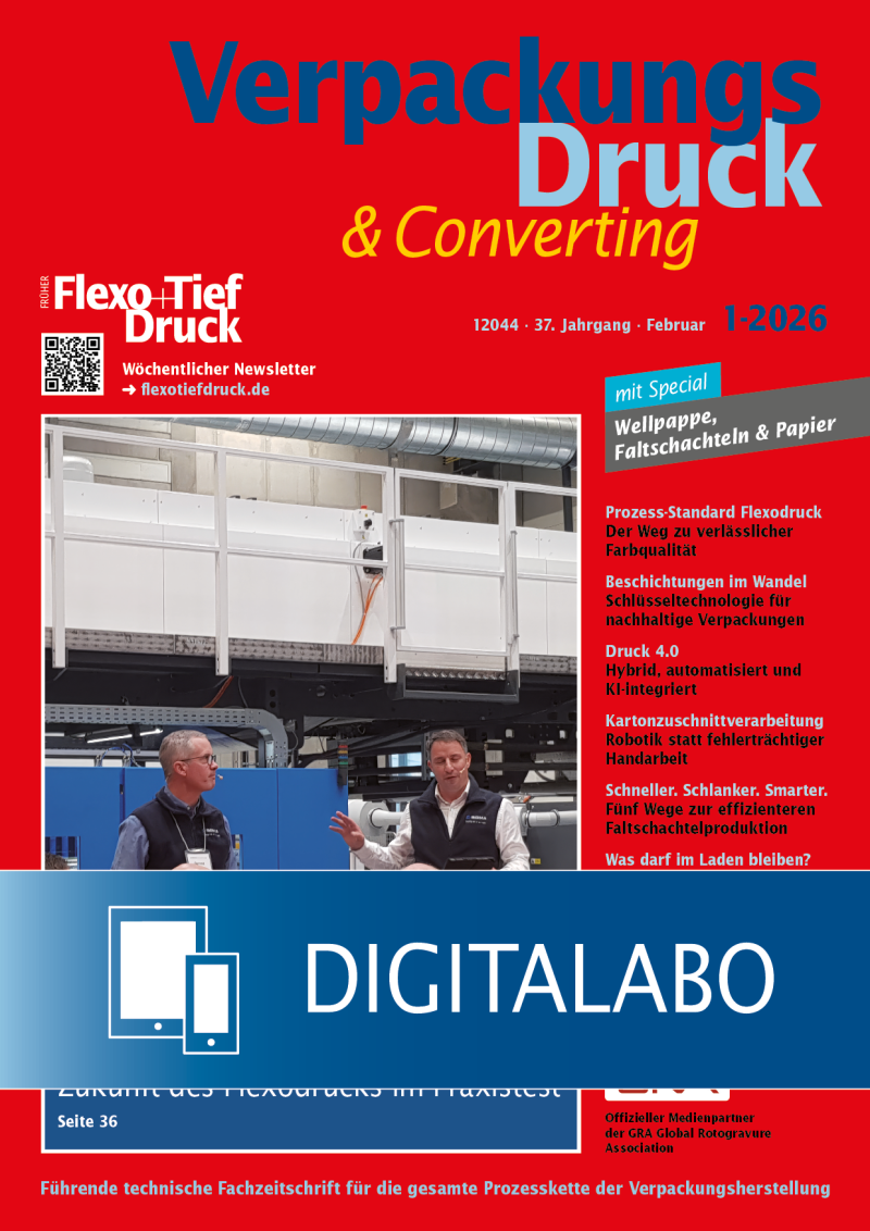Produkt: VerpackungsDruck & Converting Jahresabonnement Digital