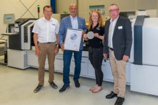 Sächsische Walzengravur - Hoher Qualitätsstandard in der Tiefdruckformherstellung betätigt