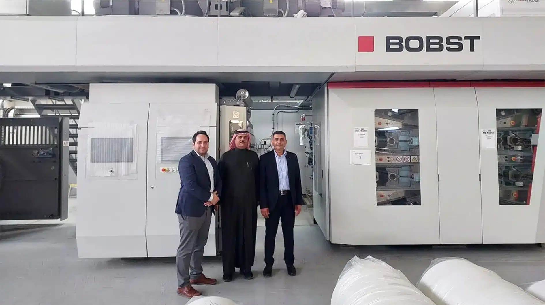 Al-Shamrani steigert die Kapazität und modernisiert die Flexodrucktechnologie mit Bobst Vision CI