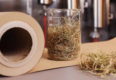 DS Smith: Herstellung von Papier aus Stroh und Getreide