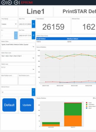 Wertvolle Inspektions- und Produktionsdaten zur Prozeßoptimierung