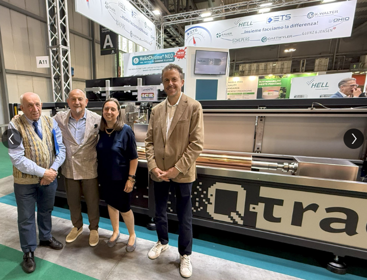 Erste Installation von Q-Trac und ChromeNeo in Italien