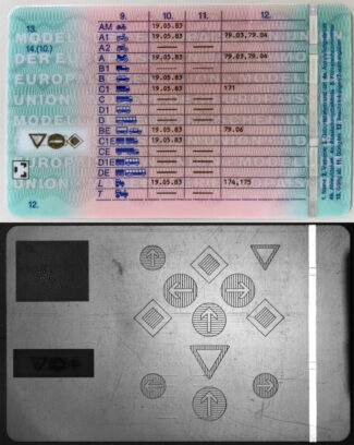 Feinste Prägungen klar sichtbar gemacht