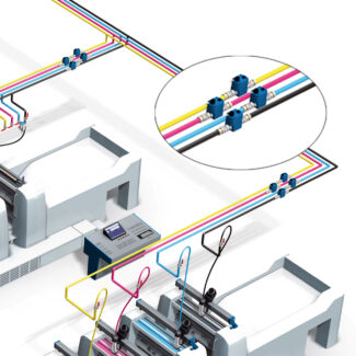 Neue Maßstäbe in der Farbversorgung, Wasseraufbereitung und Temperiertechnik