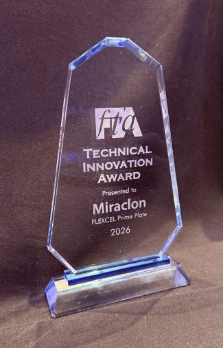 Miraclon erhält FTA Technical Innovation Award 2026 für Flexcel Prime Platte