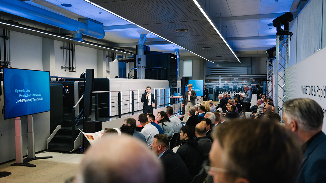 Koenig & Bauer präsentiert hybride Verpackungsproduktion mit der VariJET 106