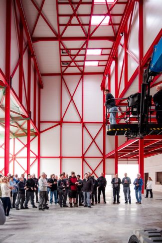 Verpa Folie: Neue Halle schafft Platz für acht Folienblasanlagen