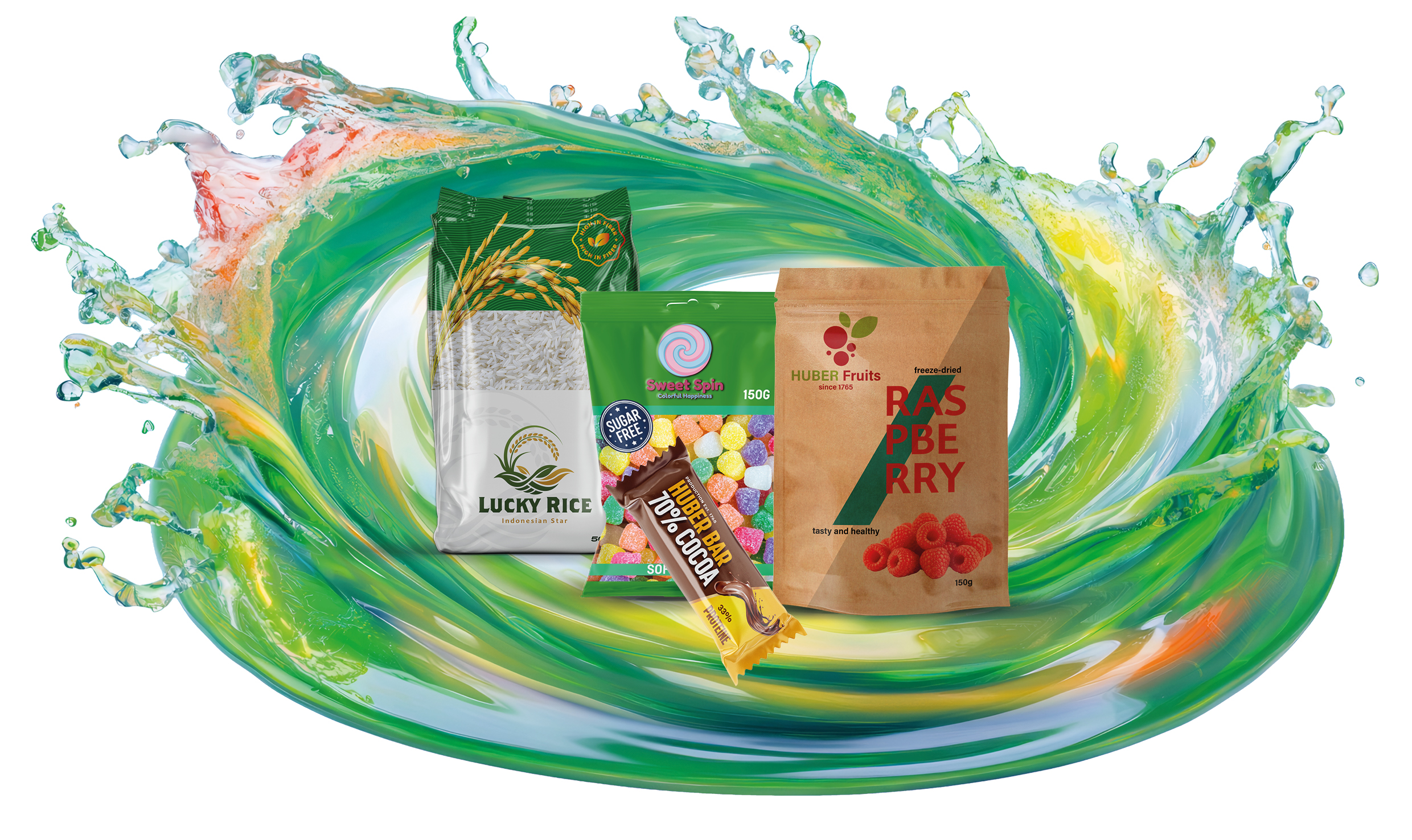 hubergroup Print Solutions: Neue NC-freie Druckfarbenserie unterstützt kreislauffähige Verpackungen