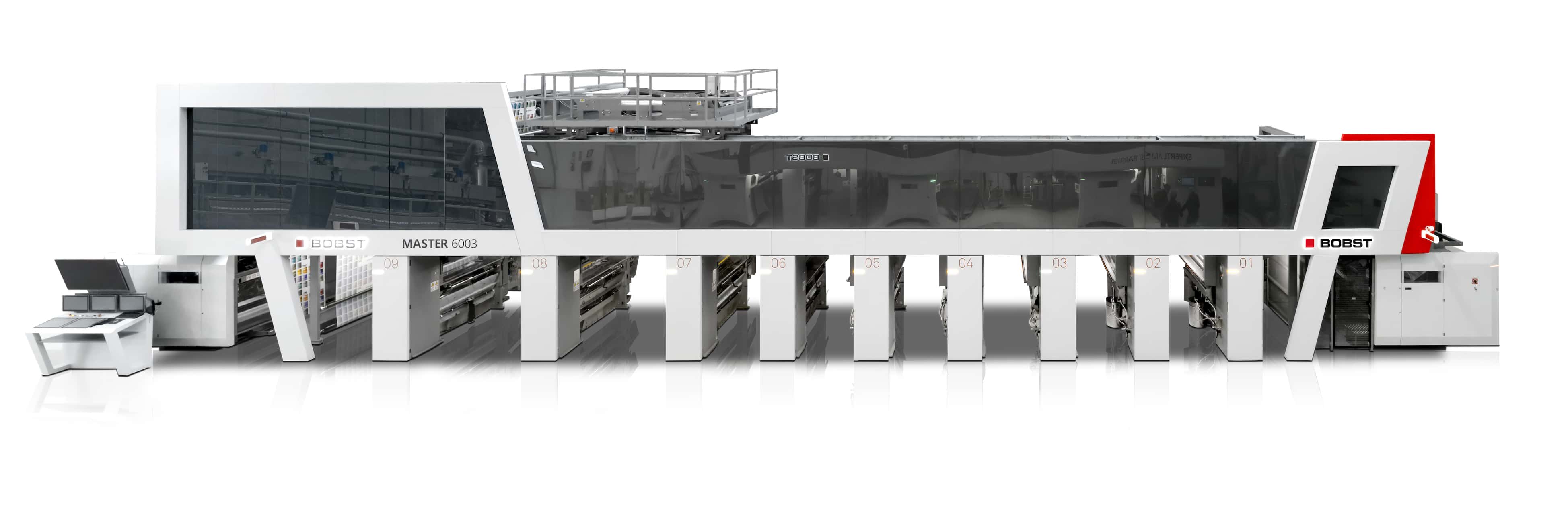 Bobst entwickelt die Tiefdruckmaschine Master 6003 weiter